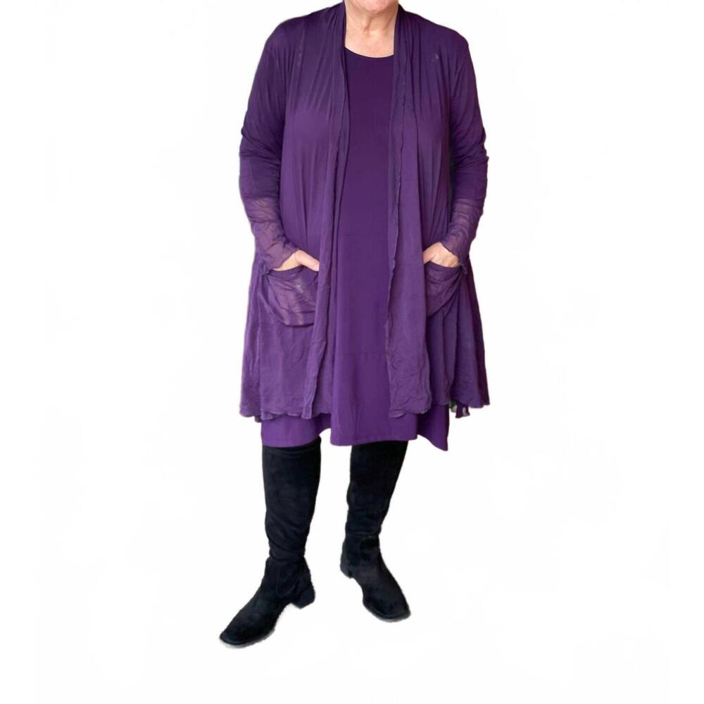 NEW KOZAN women's maris jacket in purple